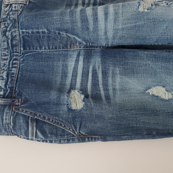 Dollhouse Jean Distressed Bib Overalls - Picture 6 of 16